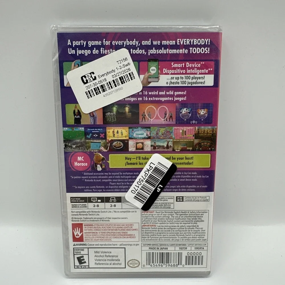 Everybody 1-2-Switch! - Nintendo Switch SEALED [EN]